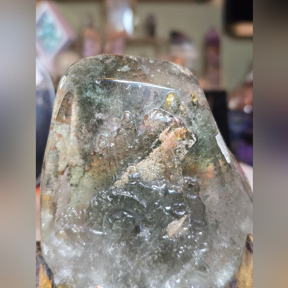 Garden Quartz Crystal Scenery Carving - Picture 5 of 12